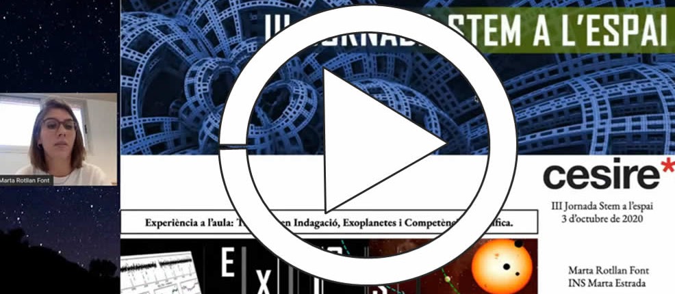 Vídeo explicatiu sobre la cerca de vida a l'univers